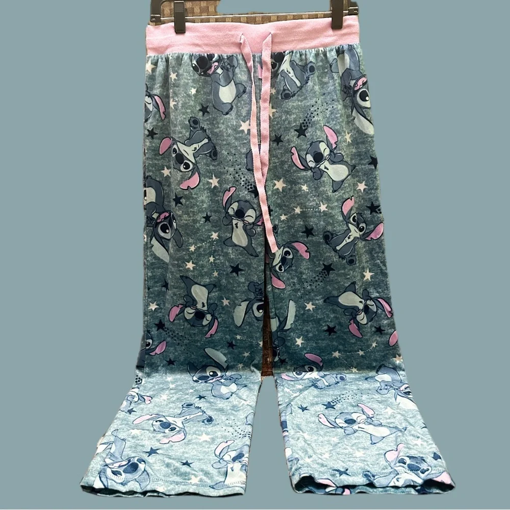 Disney Stitch Themed Pajama Pants size S - Picture 1 of 8